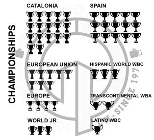 Palmarés del equipo de boxeo profesional — Gallego 